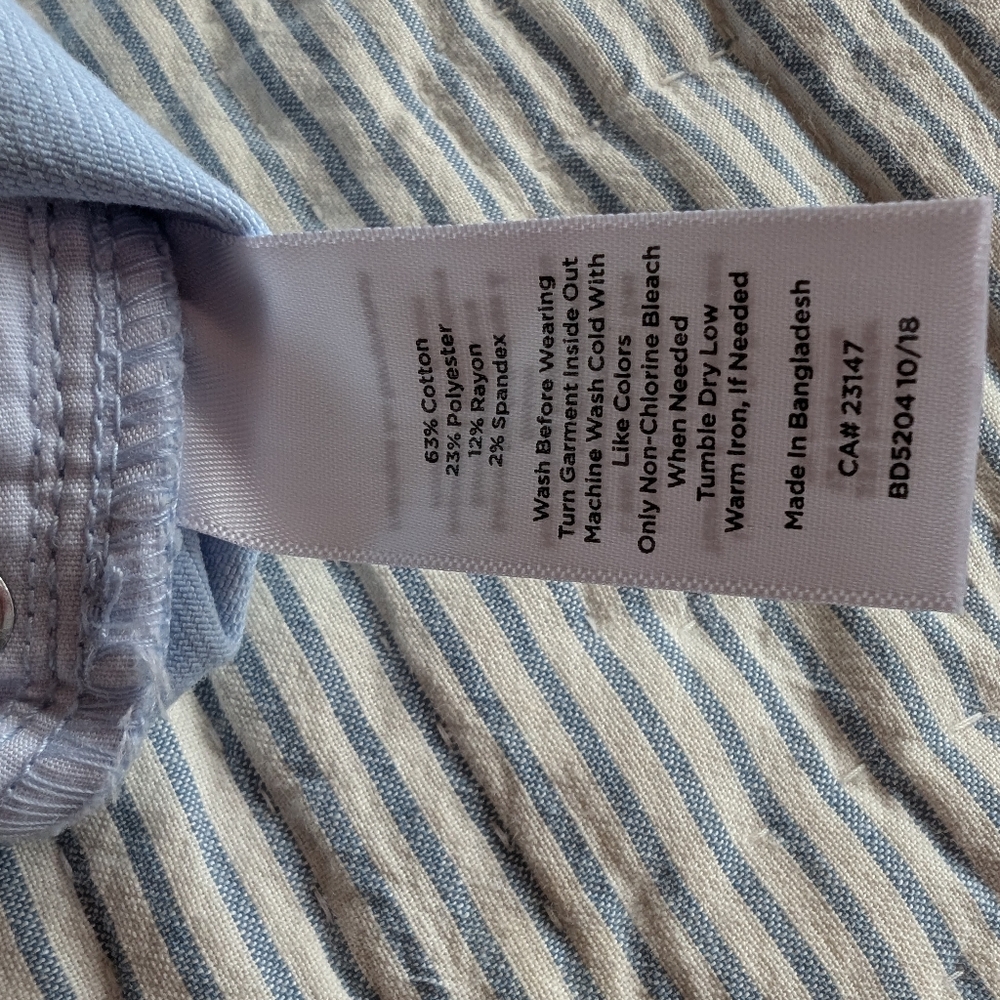 Talbots Light Blue Denim Jeans 16 - Picture 5 of 5